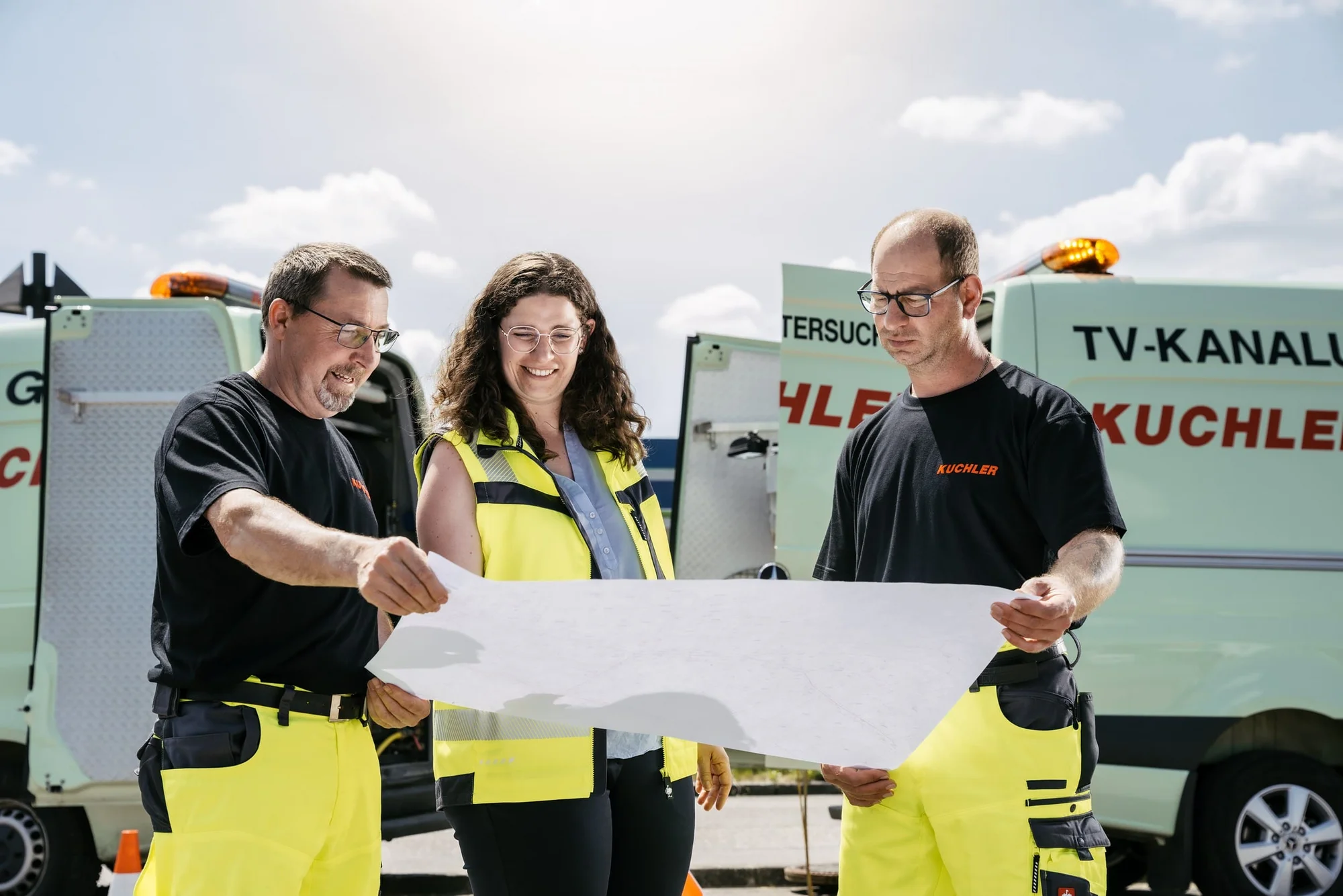 Ablauf von Kanalreinigung und Rohrreinigung in Theisseil